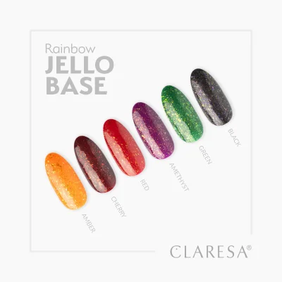 Rainbow Jello Base Amber 5 ml Claresa