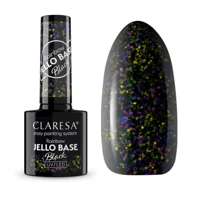 Rainbow Jello Base Black 5 ml Claresa