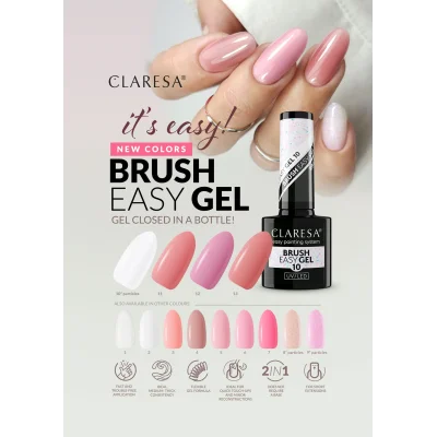 Brush Easy Gel 12- 5ml Claresa