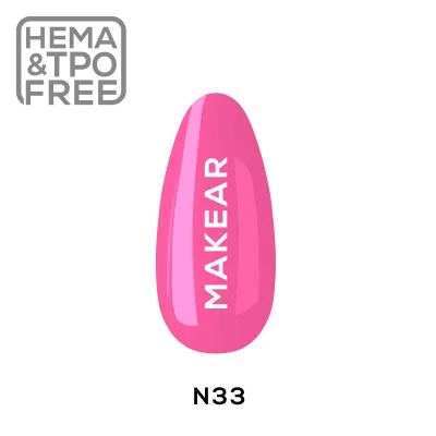 N33 Neon UV Nagellack 8 ml Makear