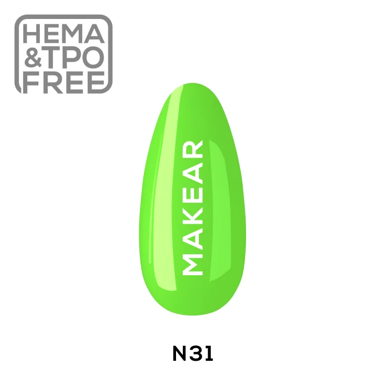 N31 Neon UV Nagellack 8 ml Makear