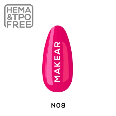 N08 Neon UV Nagellack 8 ml Makear