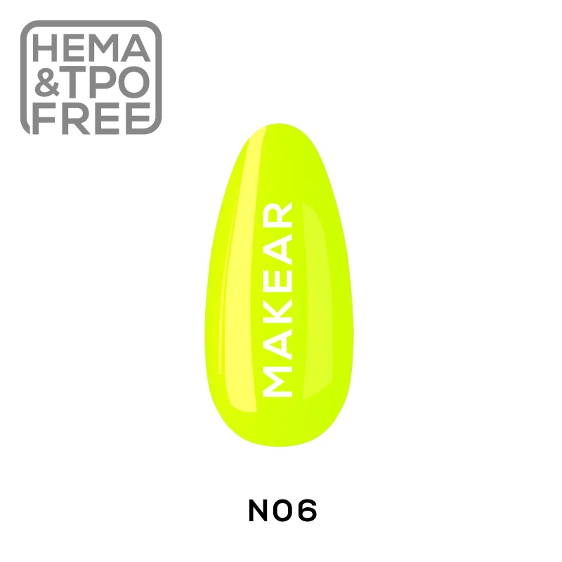 N06 Neon UV Nagellack 8 ml Makear