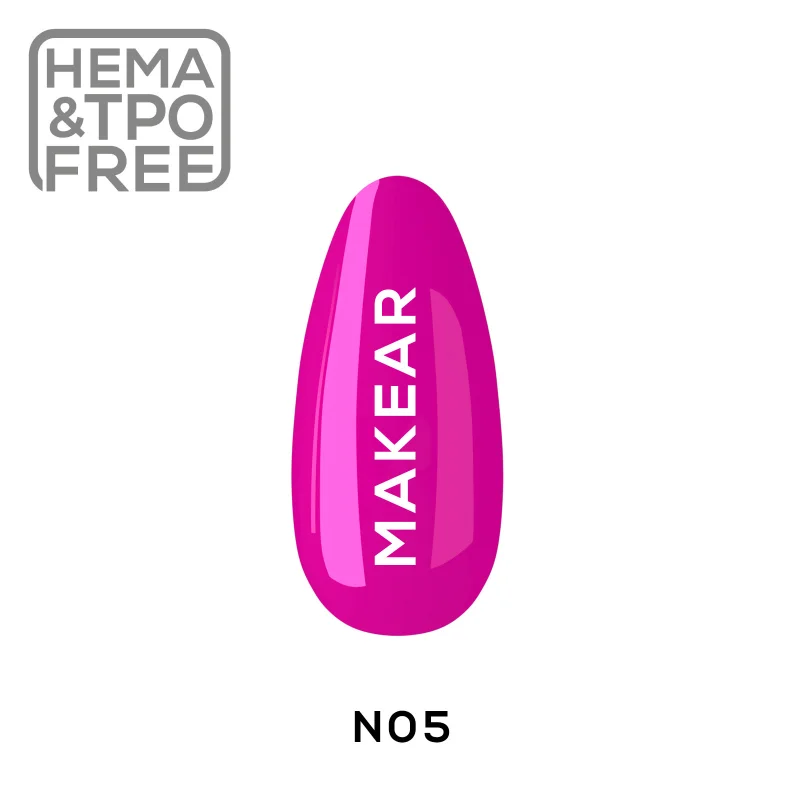 N05 Neon UV Nagellack 8 ml Makear