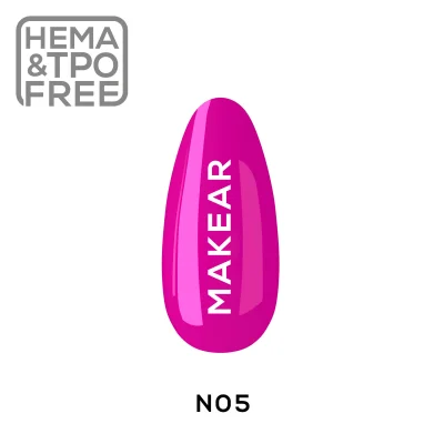 N05 Neon UV Nagellack 8 ml Makear