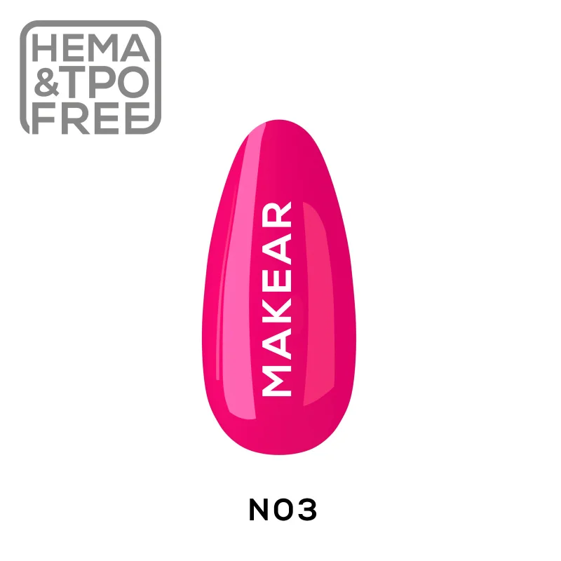 N03 Neon UV Nagellack 8 ml Makear