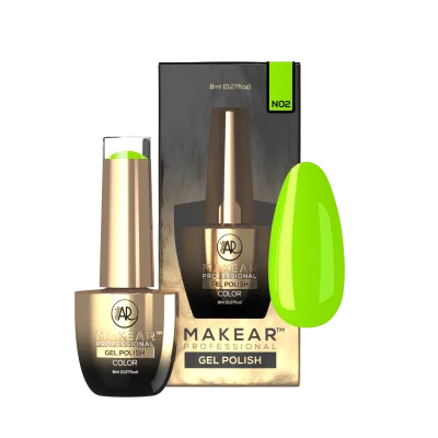 N02 Neon UV Nagellack 8 ml Makear