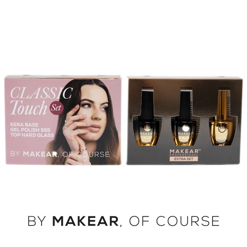 Classic Touch Set - UV Nagellack, Base, Top