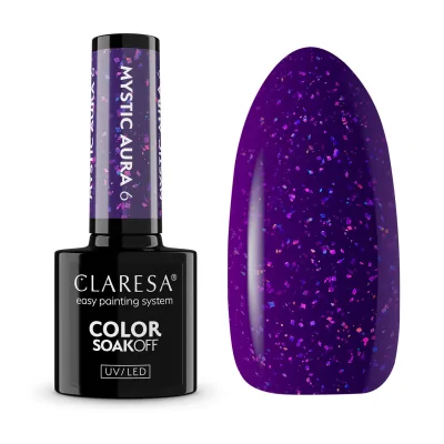 6 Mystic Aura UV Nagellack 5 ml Claresa