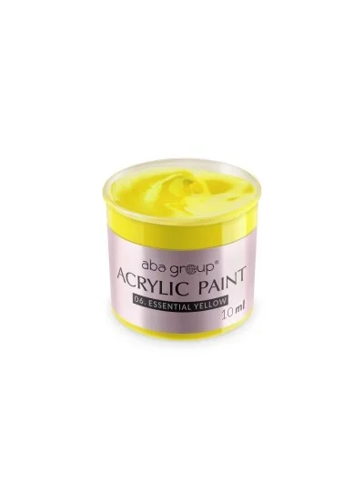 Acrylfarbe 06 Essential Yellow 10ml