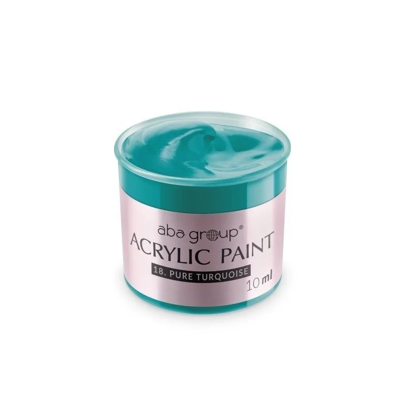Acrylfarbe 18 Pure Turquoise 10ml