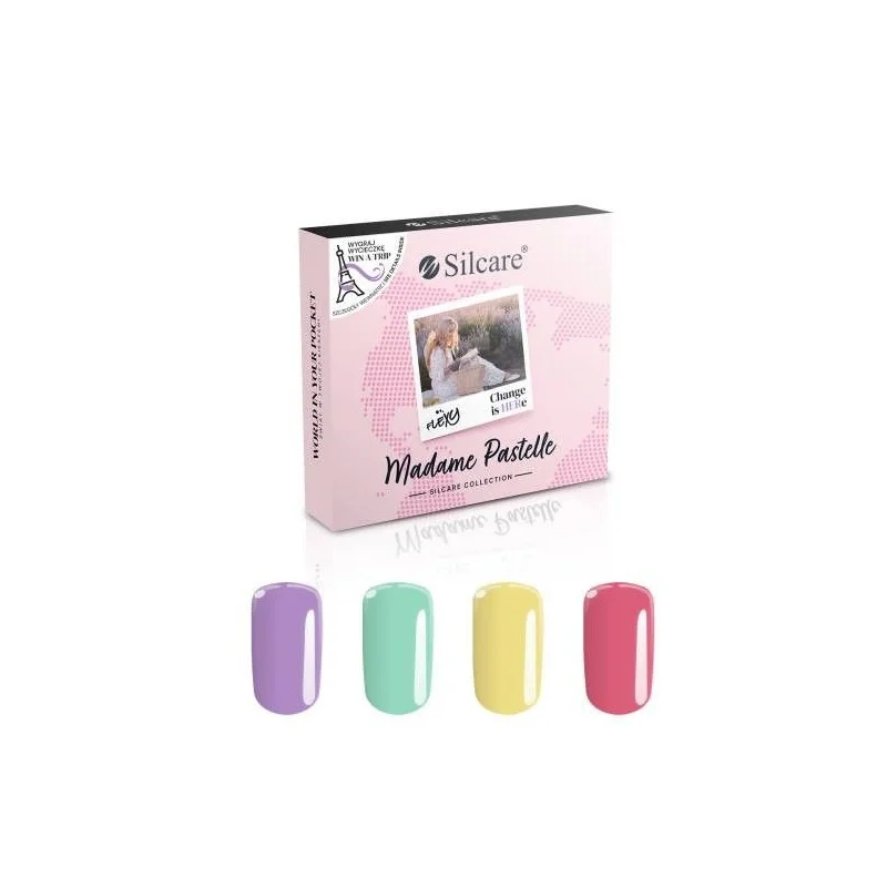 UV Nagellack Flexy Set Madame Pastelle (4 x 4.5 g)