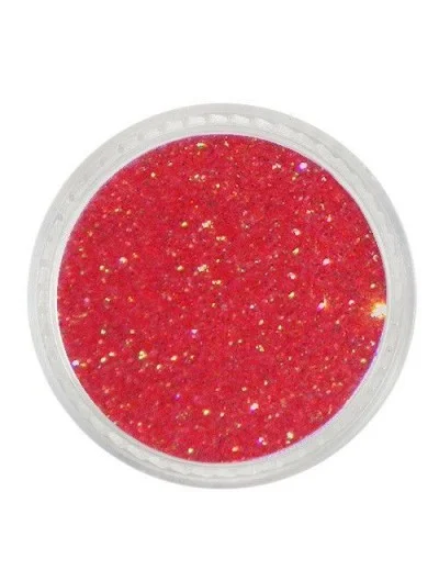 Glitterpuder Multi Glitter - rot fein 12