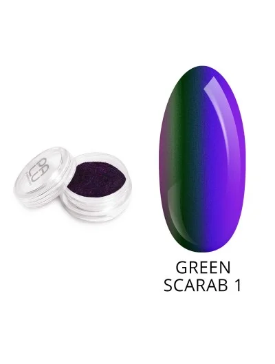 1 Green Scarab Glitterpuder 0,6 g PaluCosmetics
