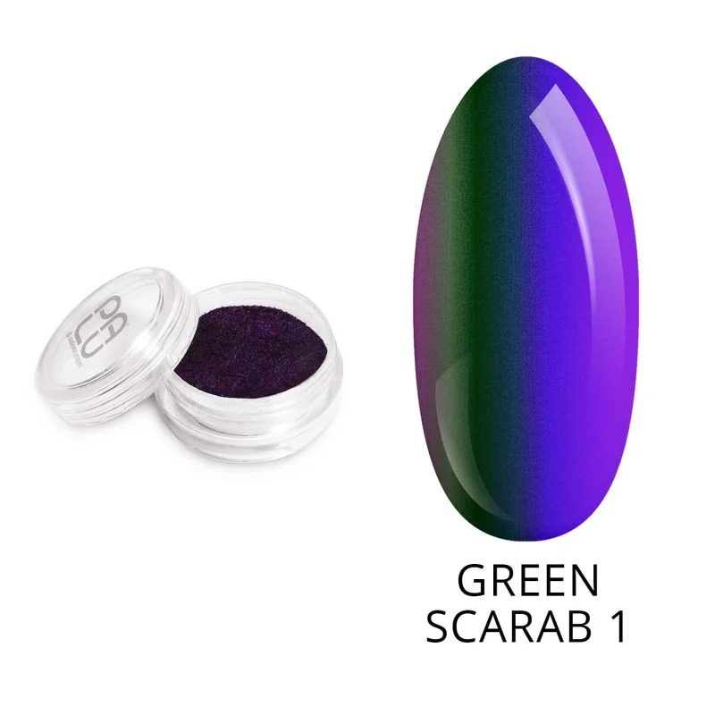 1 Green Scarab Glitterpuder 0,6 g PaluCosmetics