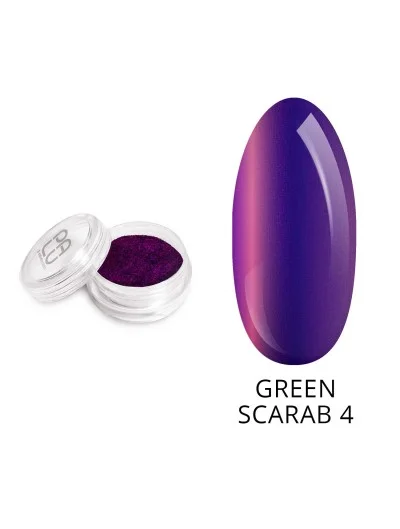 4 Green Scarab Glitterpuder 0,6 g PaluCosmetics