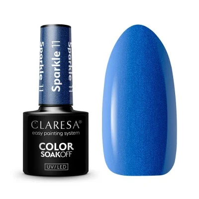 Blauer UV Nagellack