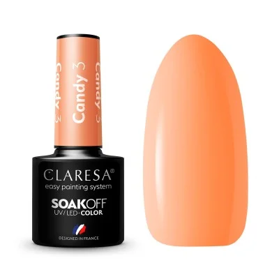 3 Candy UV Nagellack 5 ml Claresa